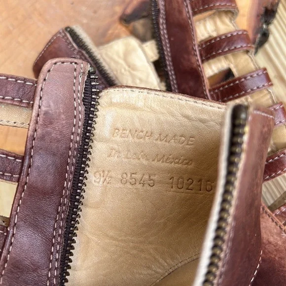 🥳 Host Pick 🥳 - BED|STU OCCAM Peep Toe Heel women size 9.5 - Picture 10 of 16